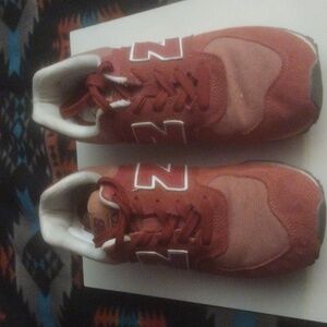 New balance pink sneakers